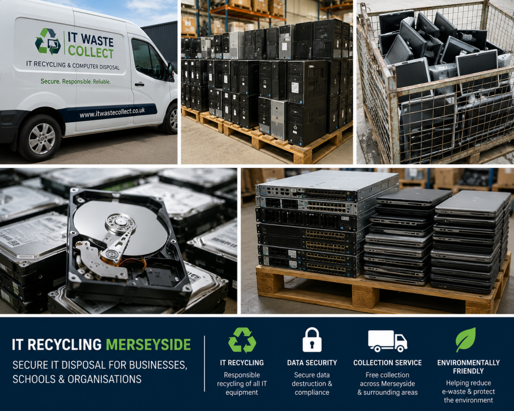 IT Recycling Merseyside Computer Disposal Liverpool WEEE Recycling  